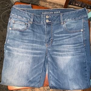 American Eagle Cropped Denim Jeans